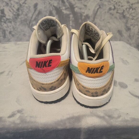 Nike Dunk Low SE Size Woman’s 8 Safari Mix Multicolor Sneakers Shoes - Picture 6 of 10